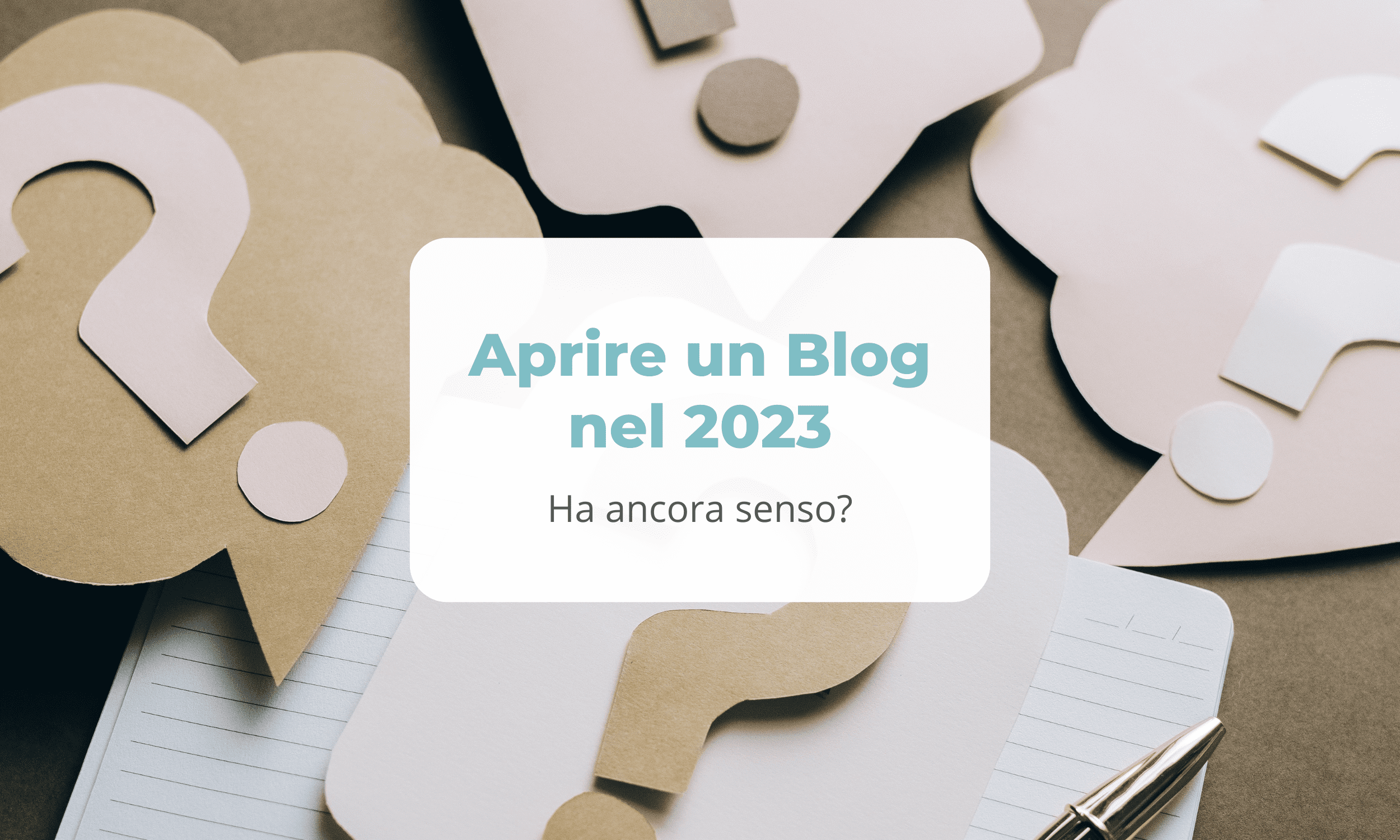 Aprire un blog nel 2023 - Ha ancora senso?