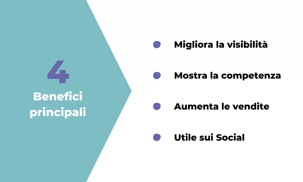 Aprire un blog - 4 benefici principali