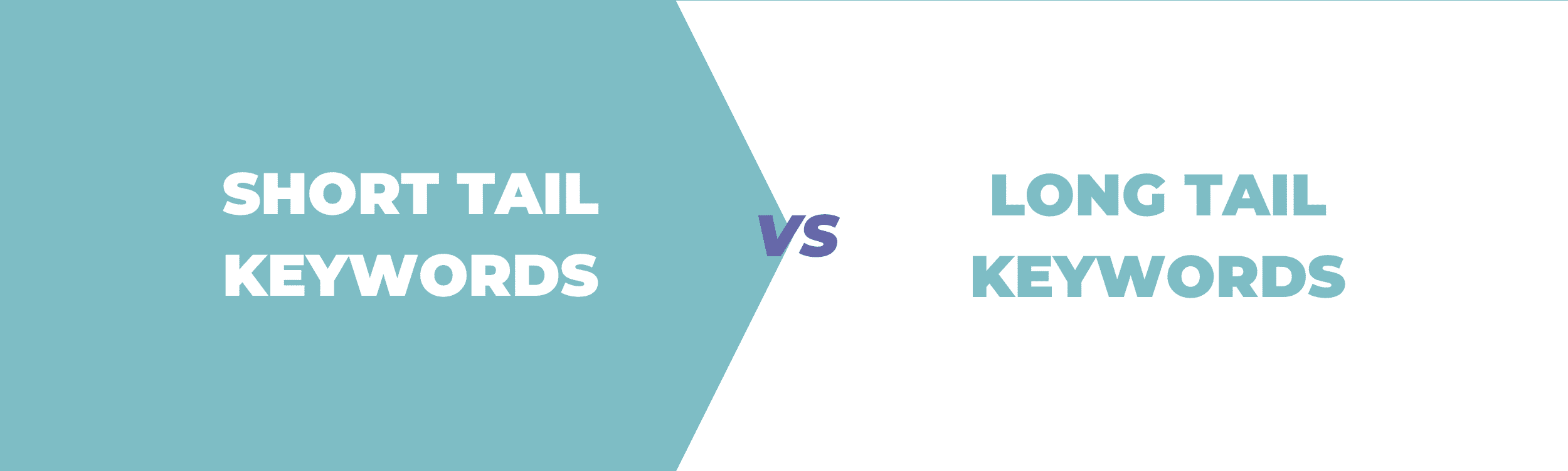 Short Tail vs Long Tail Keywords - differenze