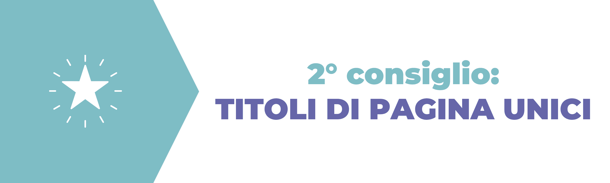 SEO Copywriting Tips - Utilizza Titoli di pagina unici